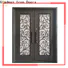 modern style iron double door design one-stop services for home