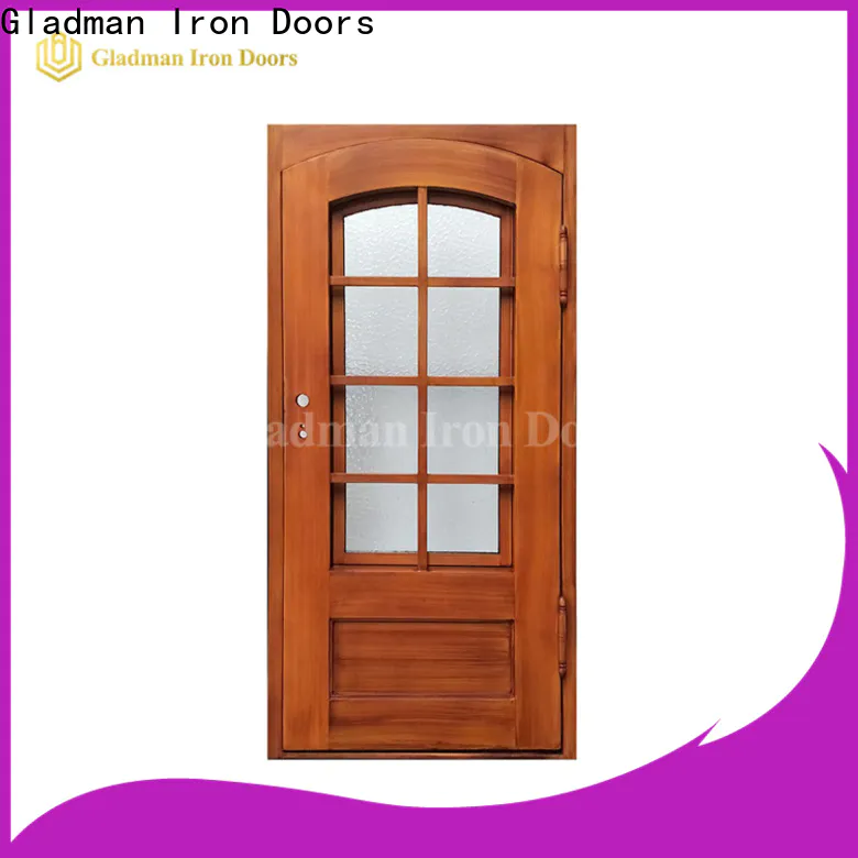Gladman high quality wrought iron security doors factory for sale
