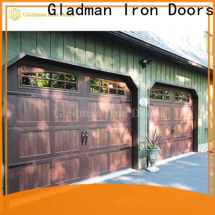 Gladman glass garage doors supplier for villa