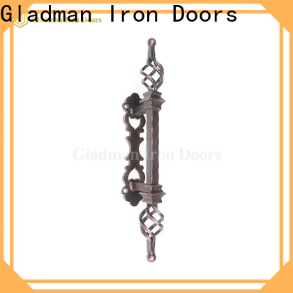 Gladman rich experience wrought iron door handles from China for distribution