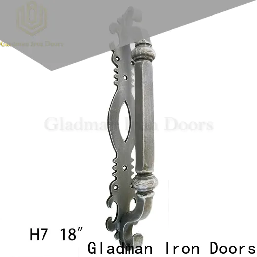 rich experience wrought iron door handles exporter for distribution