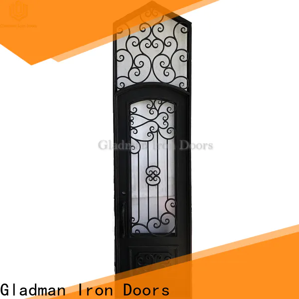 Gladman high quality wrought iron doors supplier for sale