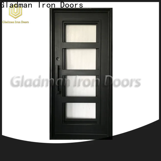 Gladman single iron door design factory for sale