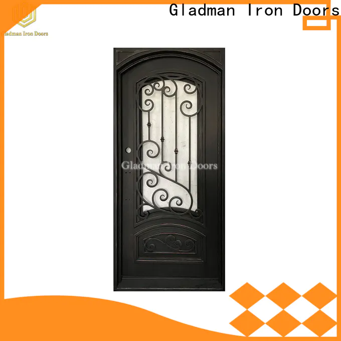 100% quality single iron door design supplier