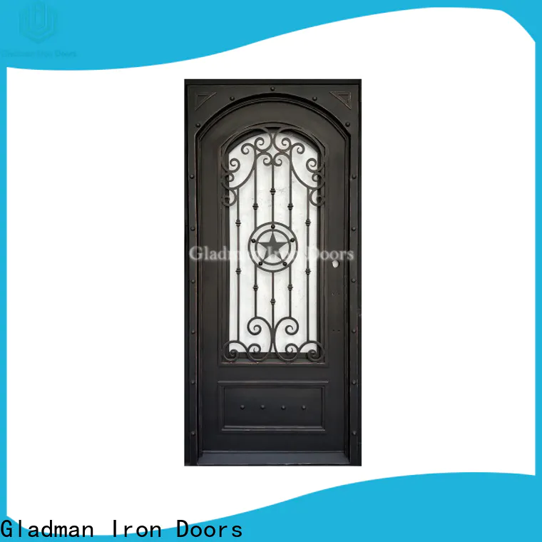 Gladman high quality wrought iron doors supplier