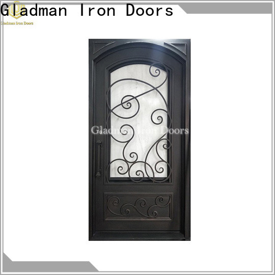 Gladman 100% quality single iron door design manufacturer