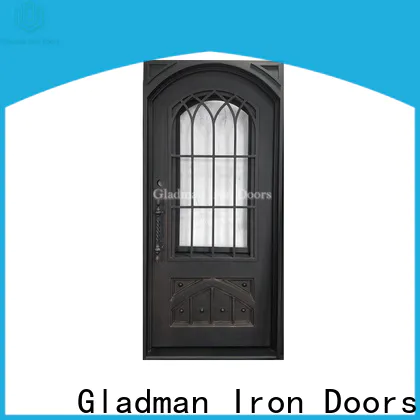 Gladman high quality single iron door design factory for sale