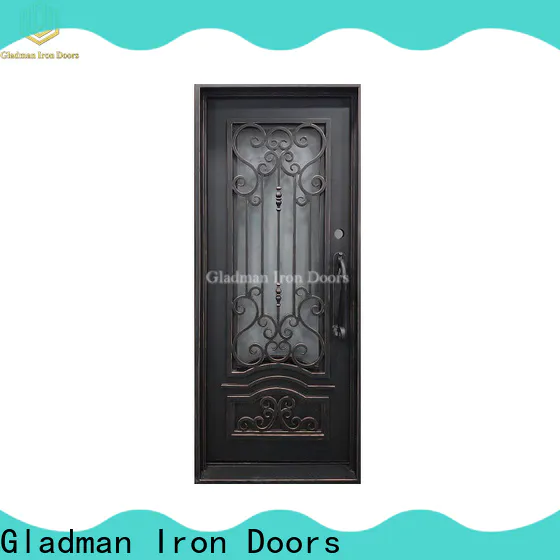 Gladman high quality wrought iron security doors factory