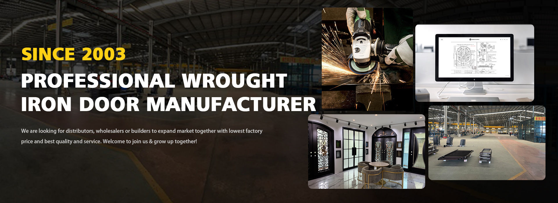 Professional Wrought Iron Door Manufacturer