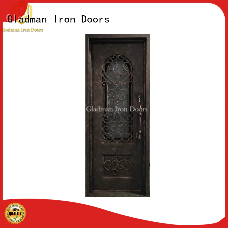 100% quality wrought iron doors manufacturer for sale