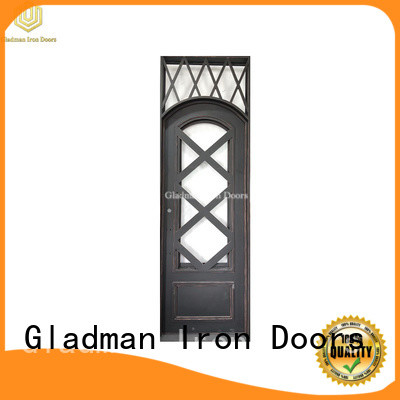 100% quality single iron door design factory for sale
