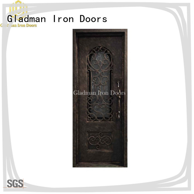 Gladman high quality single iron door design supplier for sale