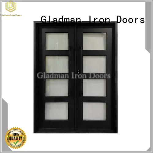 Gladman iron double door design manufacturer for home