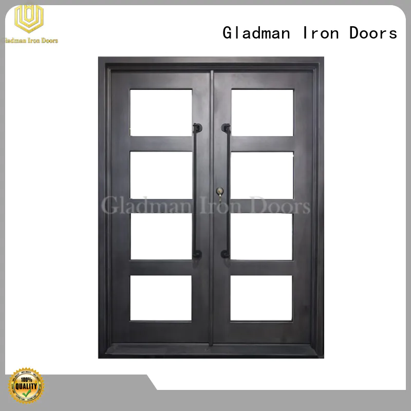 Gladman metal double doors wholesale for home
