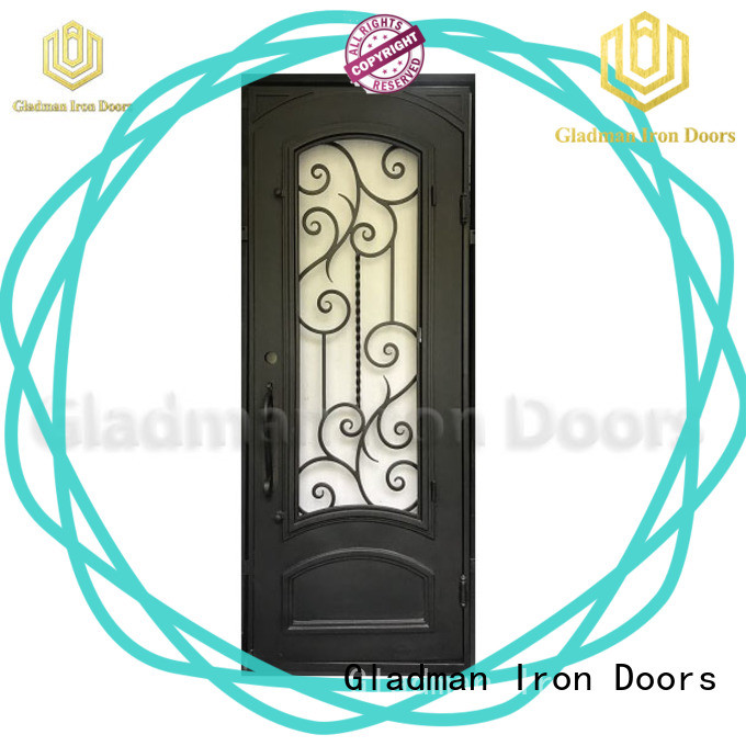 Gladman wrought iron security doors supplier