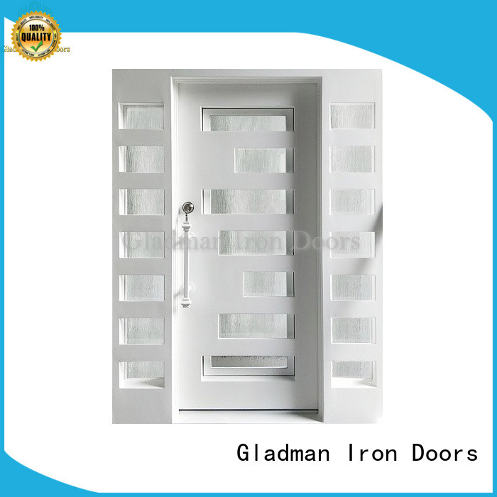 Gladman high-end quality wrought iron doors one-stop services for sale