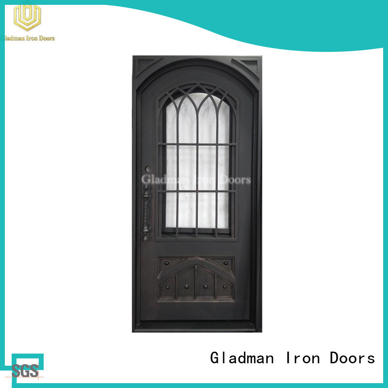 Gladman 100% quality single iron door design factory for sale