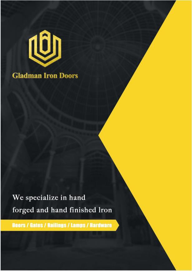 Gladman Iron Doors Catalog